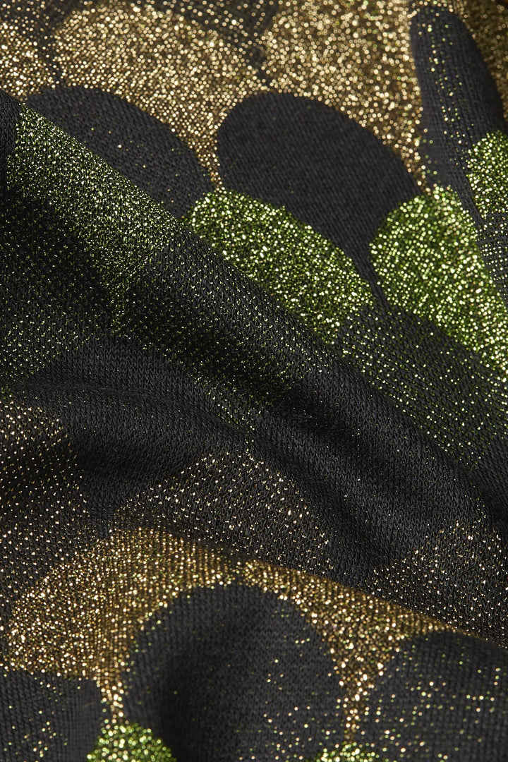 King Louie Virna Diva Jacquard Kjole - Retropiken