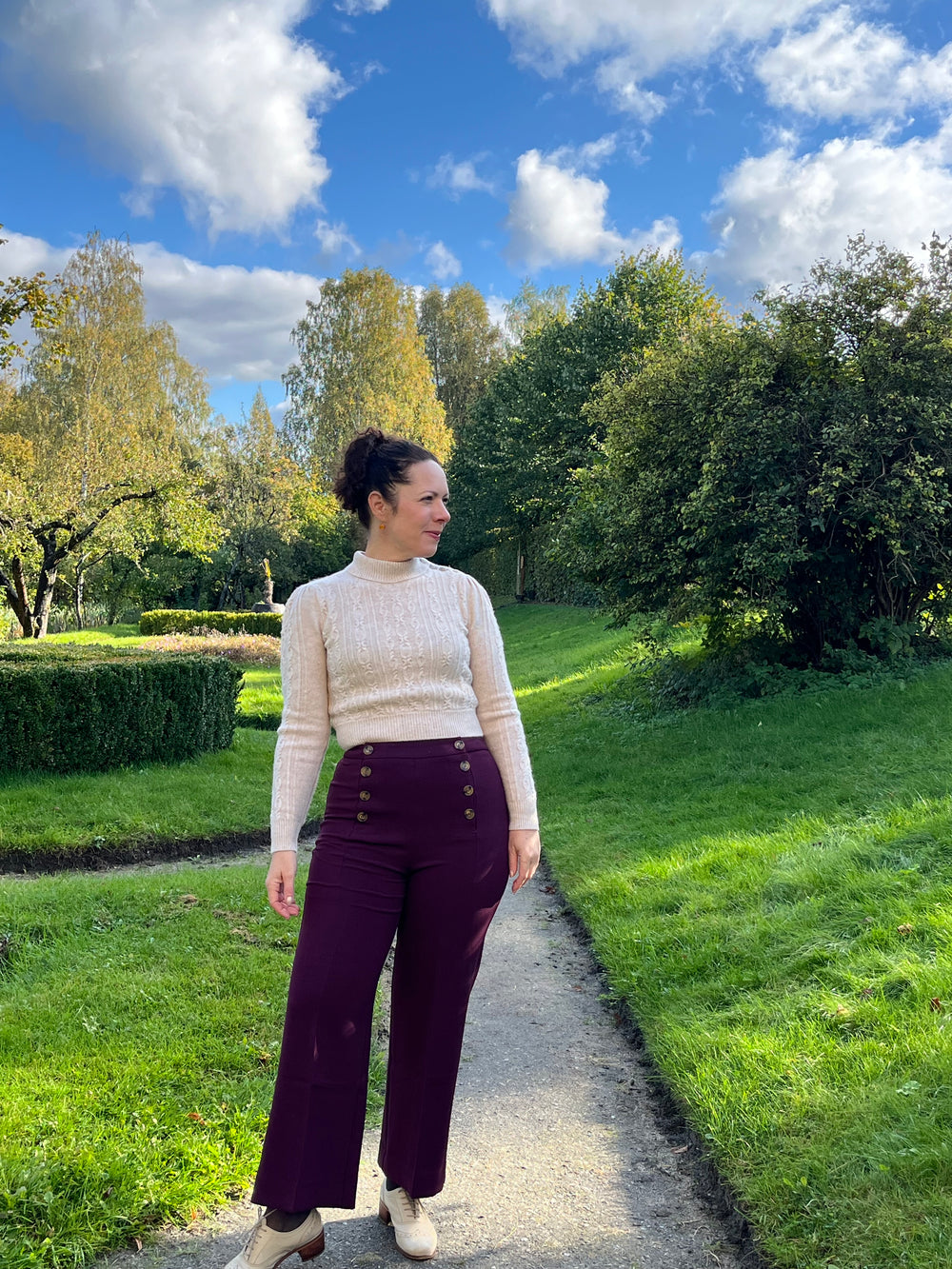 Emmy Design The Ice Skater Genser - Retropiken