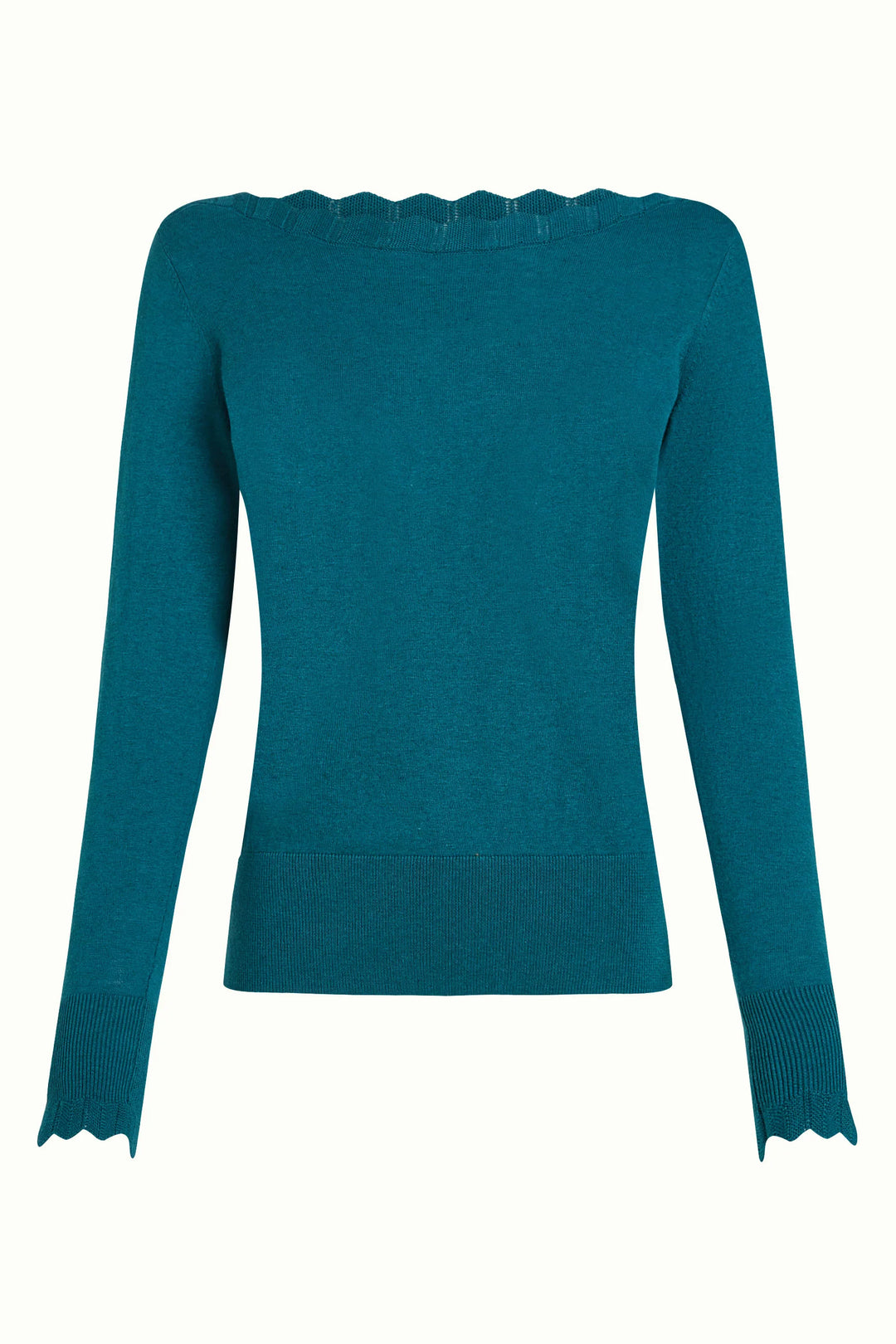 King Louie Audrey Cocoon Spruced Green Genser - Retropiken