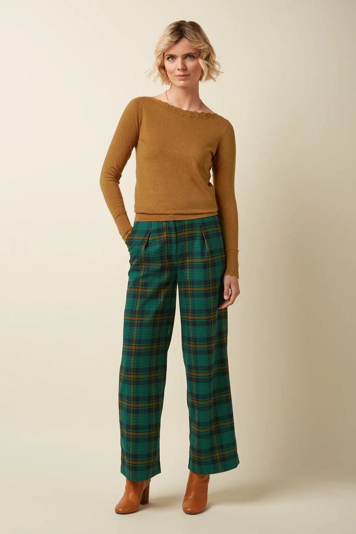 King Louie Audrey Maple Orange Genser - Retropiken