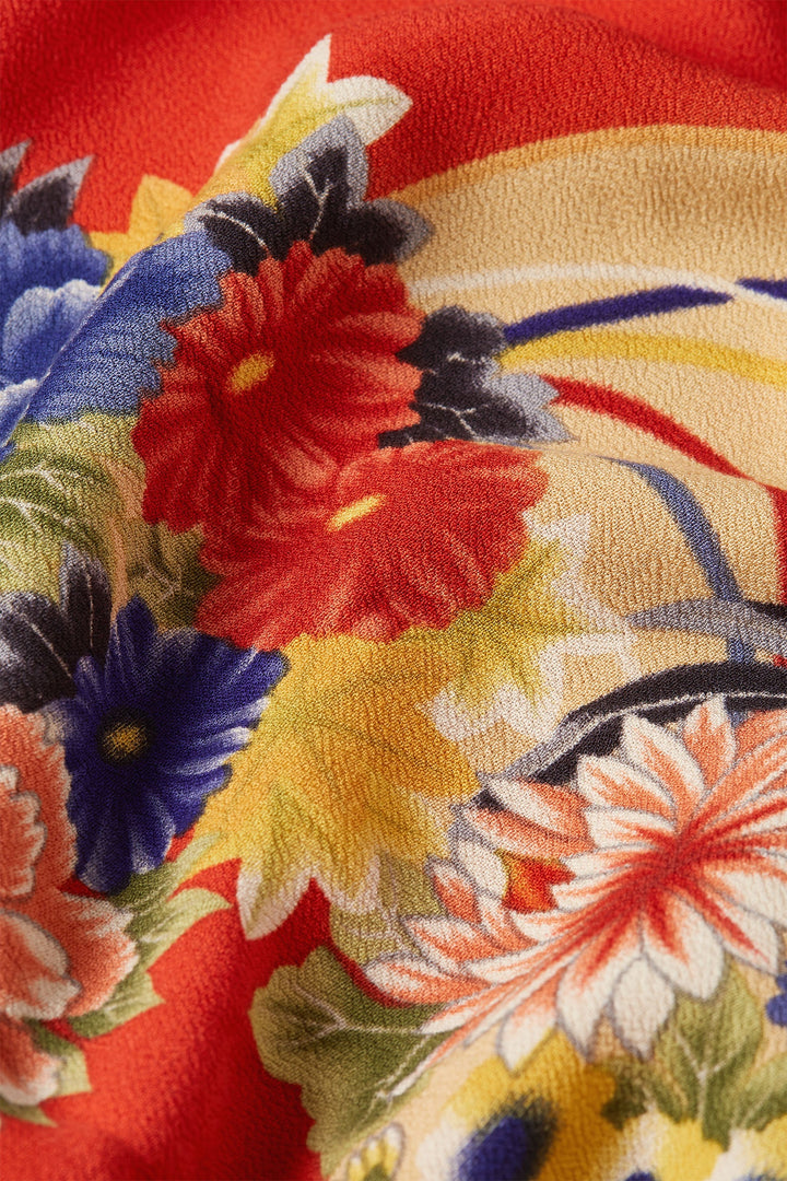 King Louie Olive Dress Ember - Retropiken