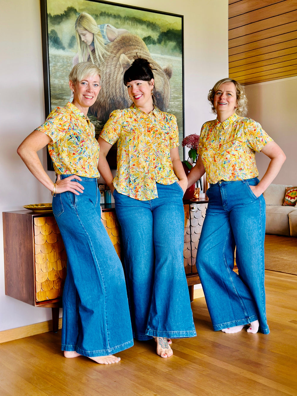 King Louie Peppa Pants Stone Denim - Retropiken