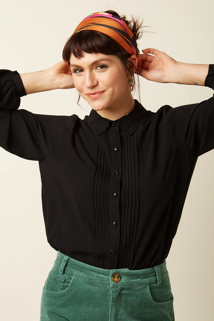 King Louie Alicia Etha Bluse - Retropiken