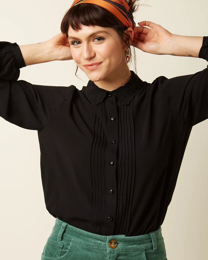 King Louie Alicia Etha Bluse - Retropiken