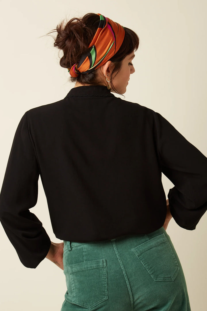 King Louie Alicia Etha Bluse - Retropiken