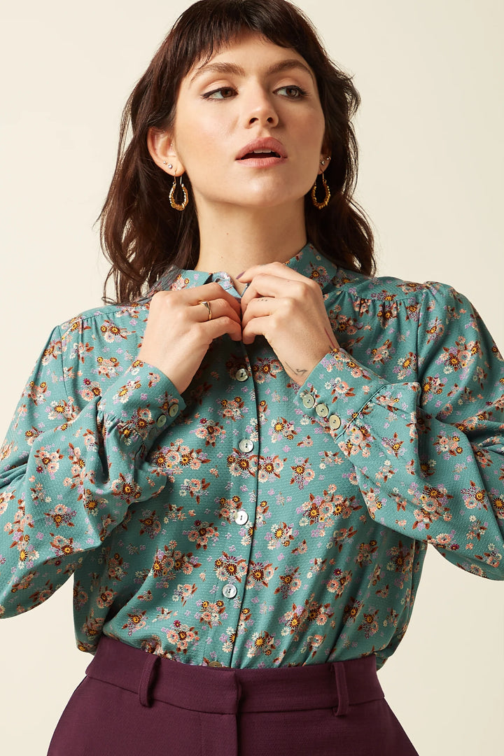 King Louie Carina Blouse Revel - Retropiken