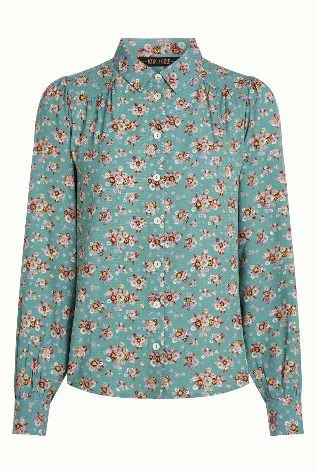King Louie Carina Blouse Revel - Retropiken