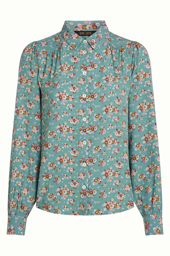 King Louie Carina Blouse Revel - Retropiken