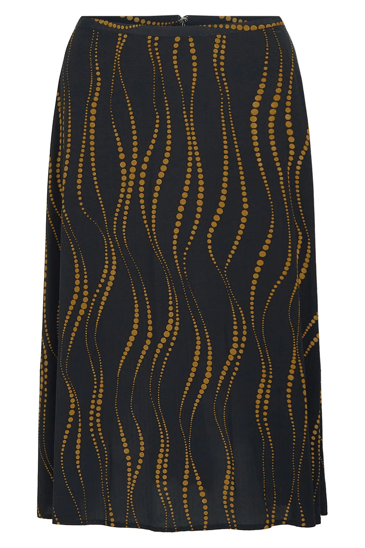 King Louie Juno Twirl Skjørt Sort - Retropiken