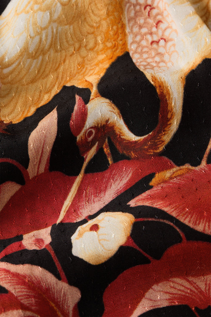 King Louie Olive Neve kjole - Retropiken