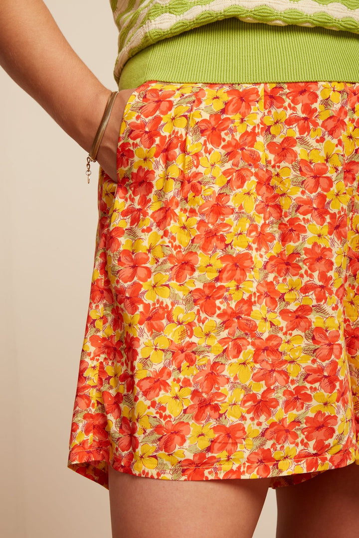 King Louie Fintan Shorts Doree - Retropiken