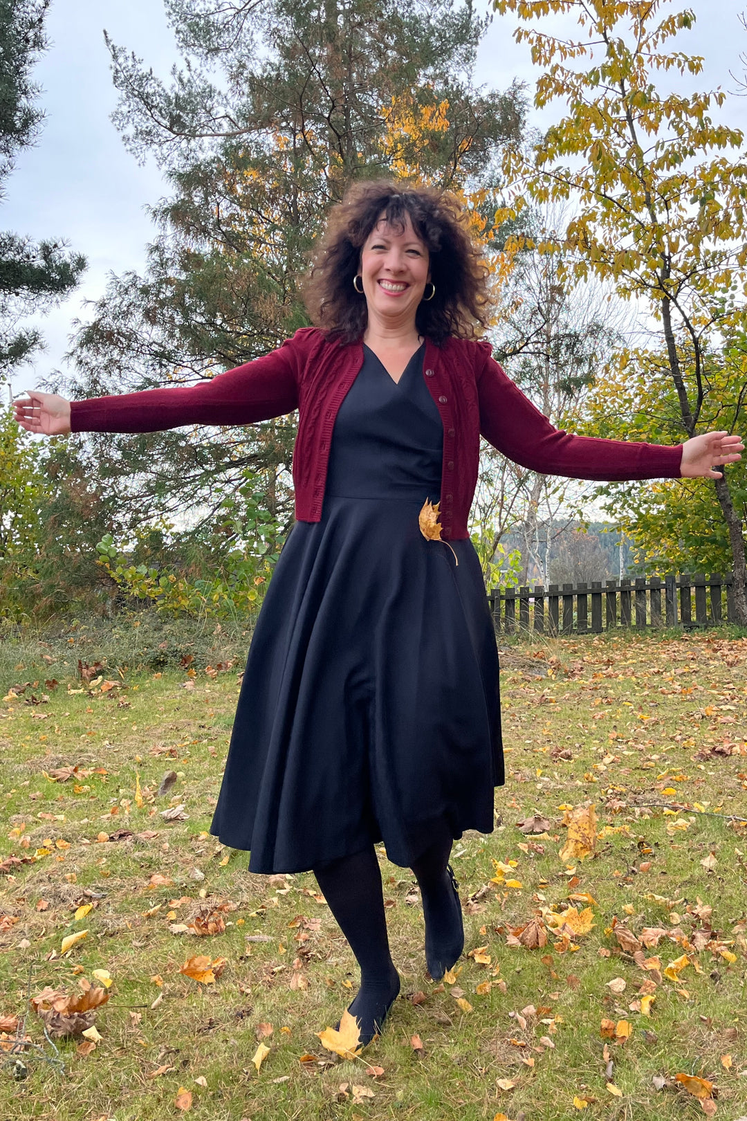 Hourglass Swing Kjole