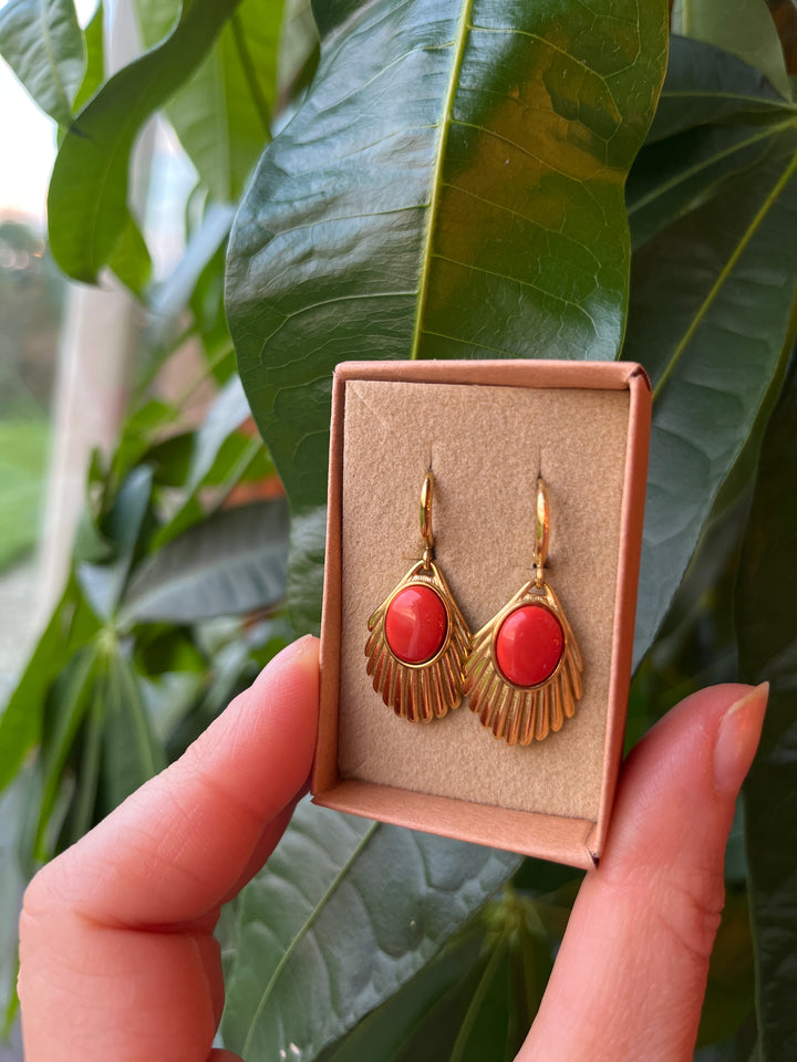 Urban Hippies Venus Herbal Øredobber - Retropiken