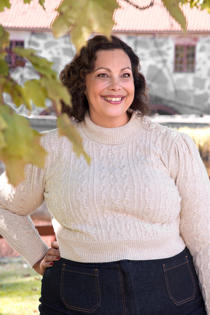 Emmy Design The Ice Skater Genser - Retropiken