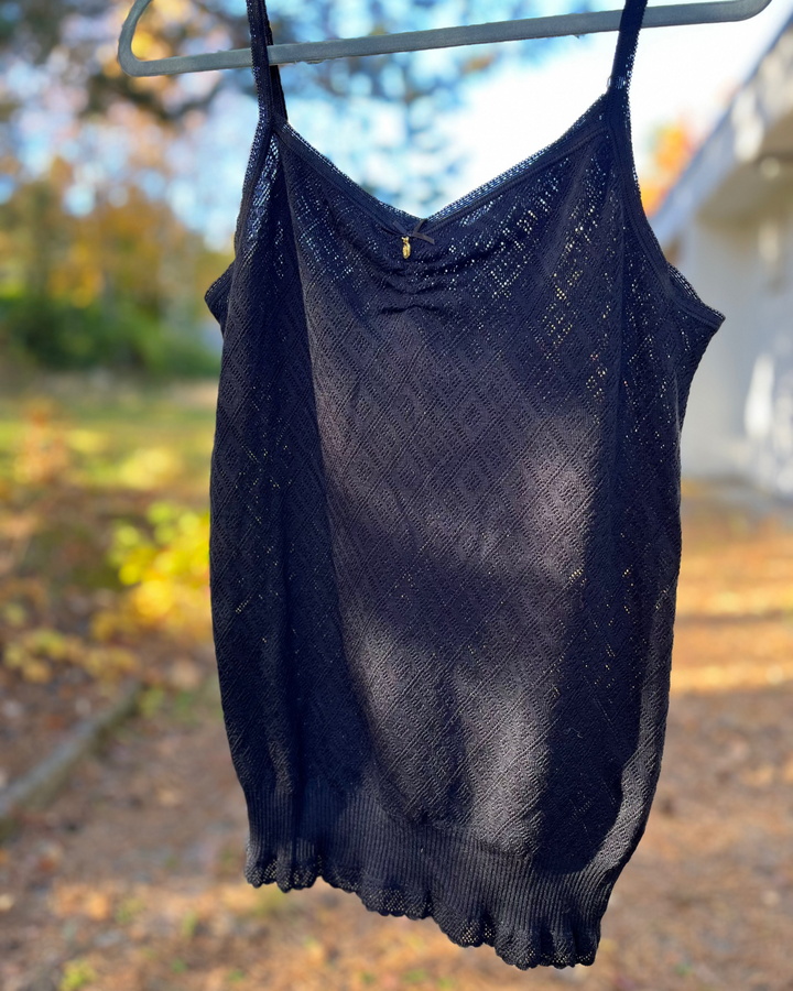 Vera & William String Camisole Sort - Retropiken