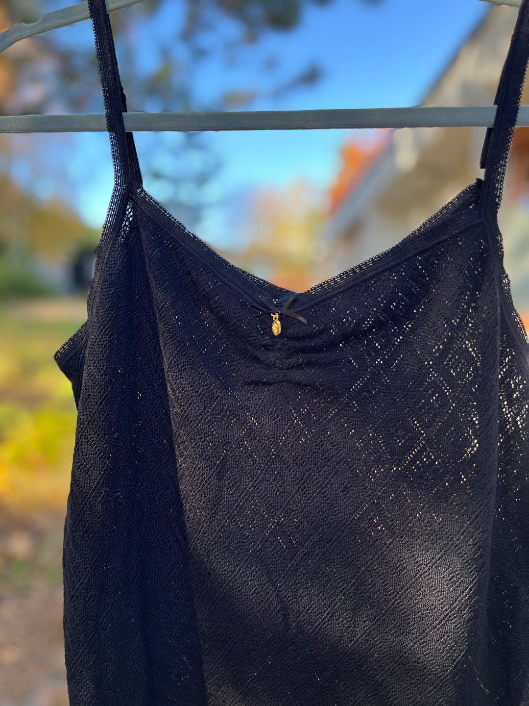 Vera & William String Camisole Sort - Retropiken