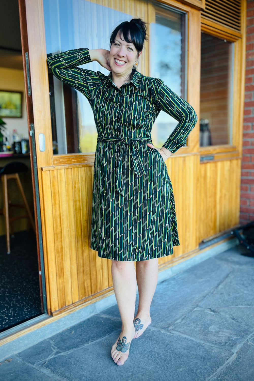 King Louie Sheeva Dress Brina - Retropiken