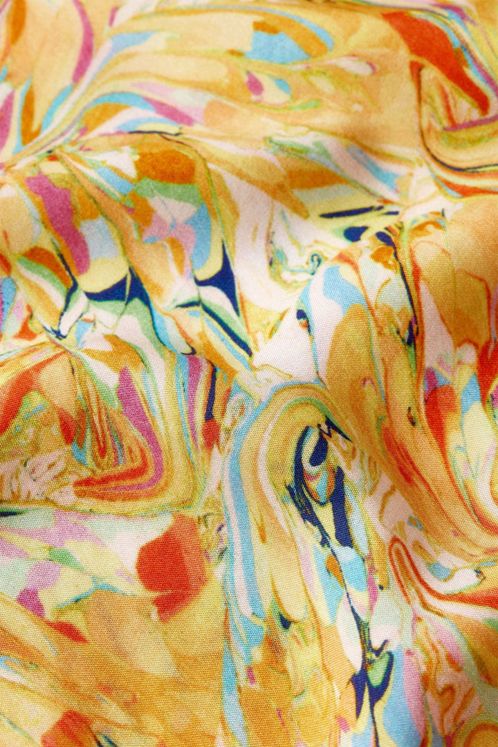 King Louie Maisie Blouse Laundrey - Retropiken