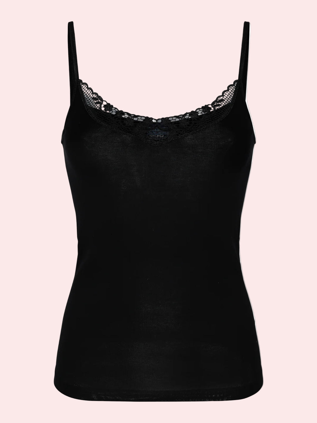 Vera & William Maria String Camisole Sort - Retropiken
