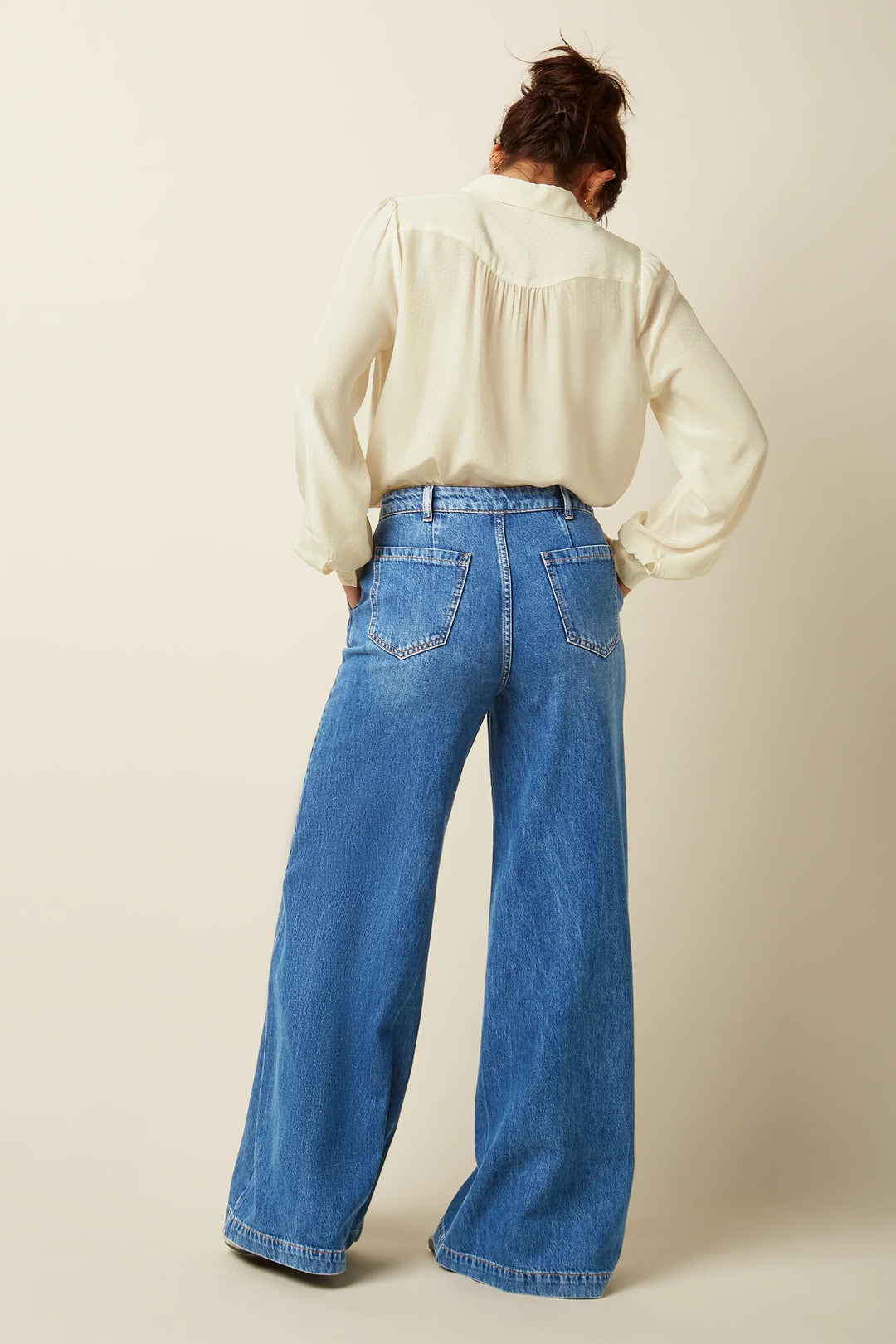 King Louie Peppa Pants Stone Denim - Retropiken