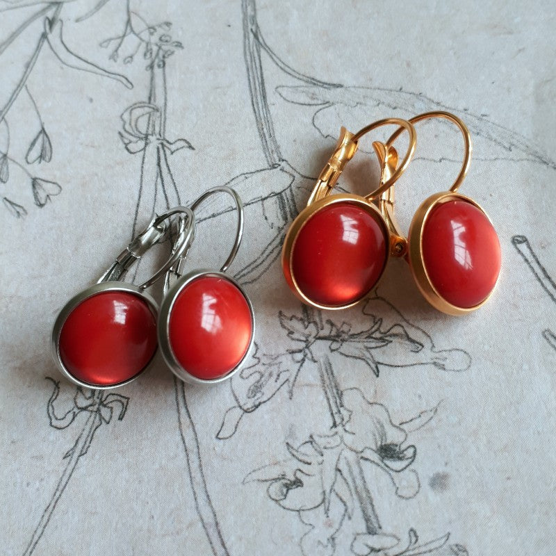 Urban Hippies Dots Aurora Red - Retropiken