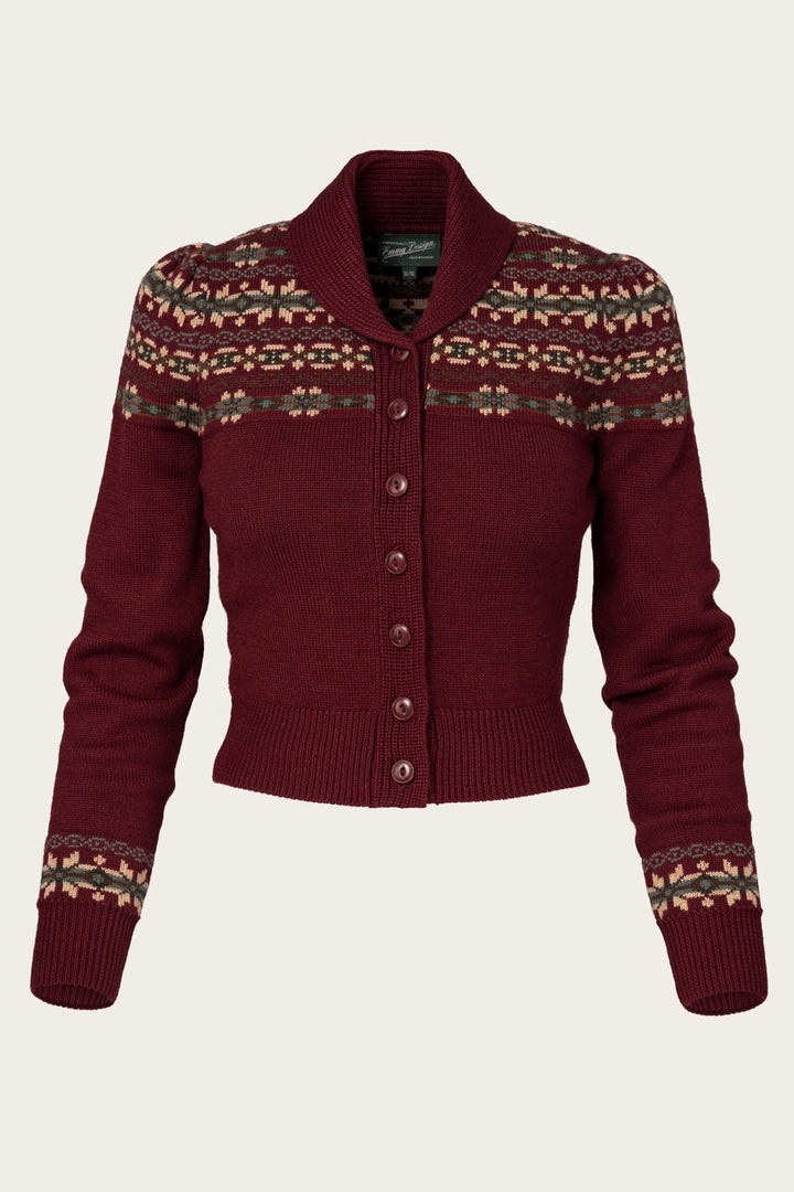 Emmy Design The Fair Isle Strikkejakke - Retropiken