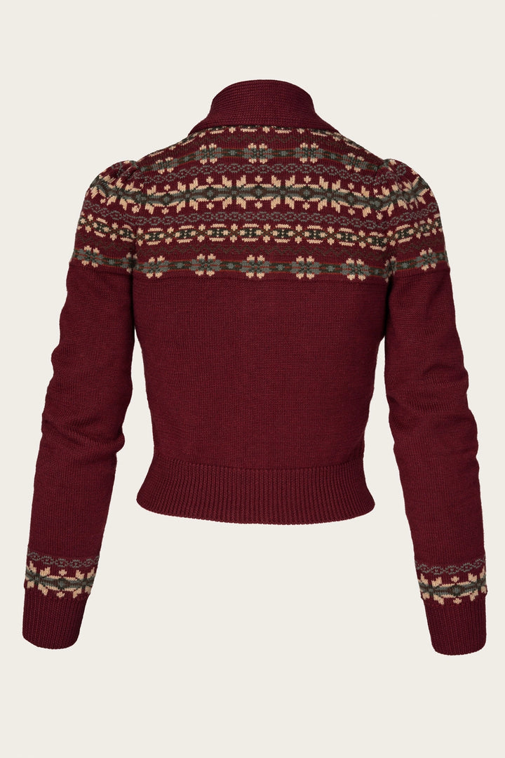 Emmy Design The Fair Isle Strikkejakke - Retropiken