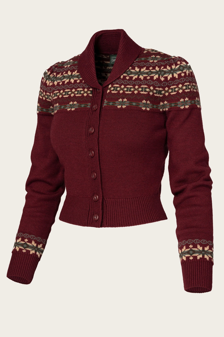Emmy Design The Fair Isle Strikkejakke - Retropiken