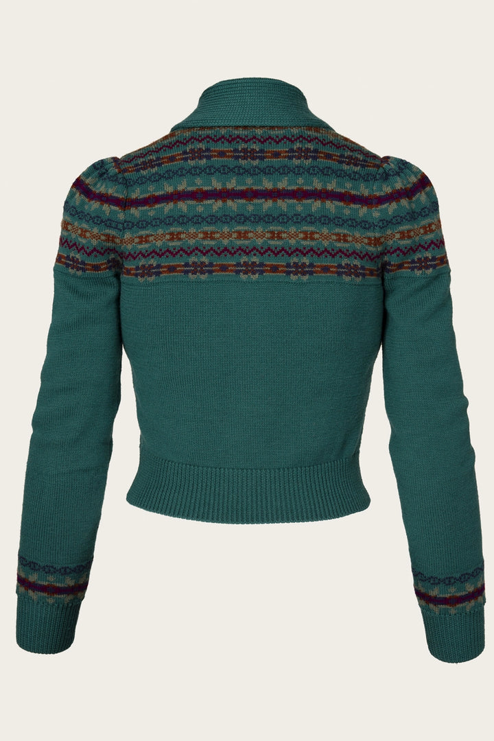 Emmy Design The Fair Isle Strikkejakke - Retropiken