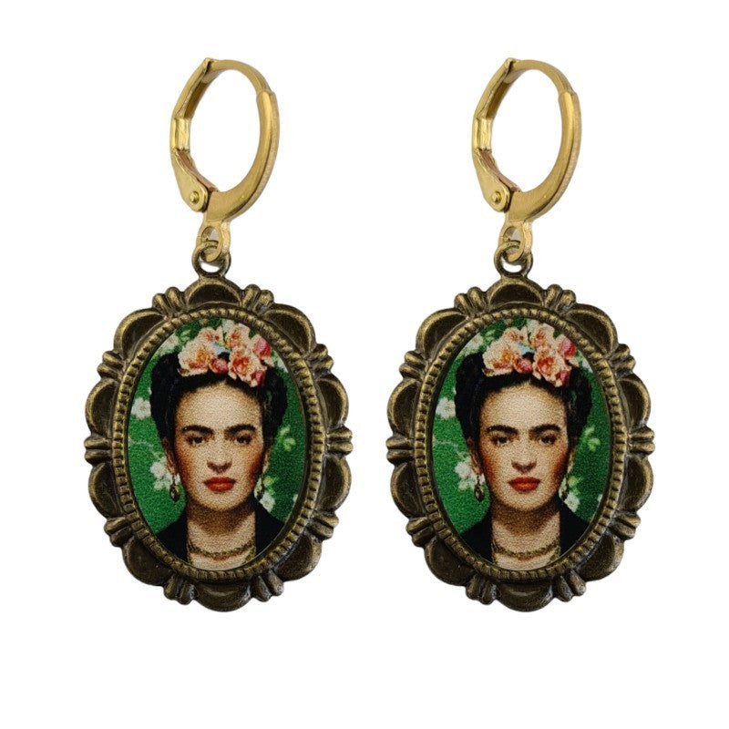 Frida Green/bronze - Retropiken