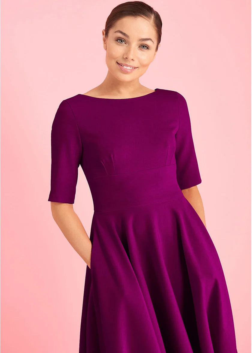 Hepburn Swing Dress - Retropiken