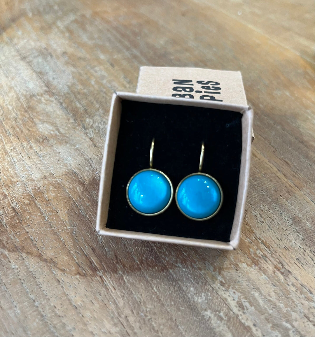 Dots Shiny Turqois GP - Retropiken