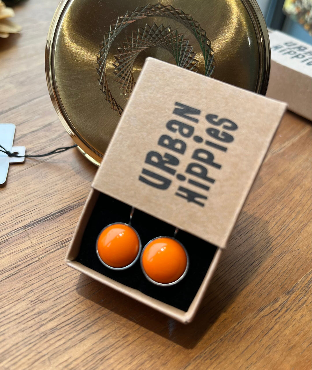 Dots Solid Orange - Retropiken