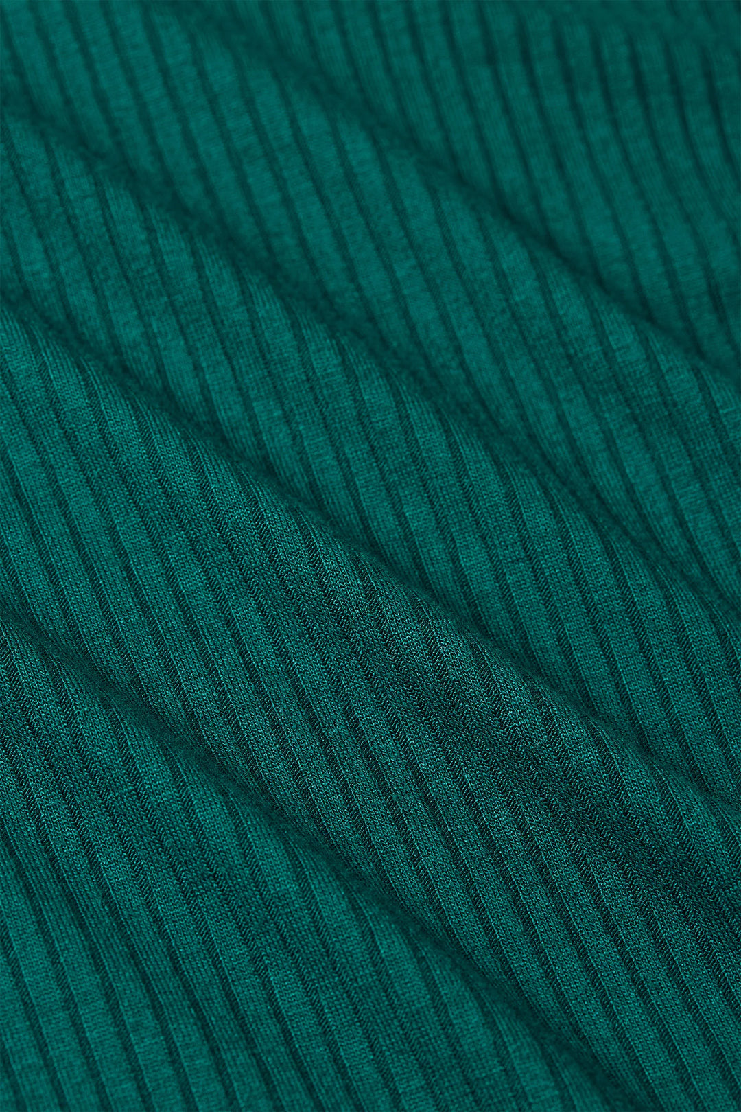 Rollneck Top Uni Rib