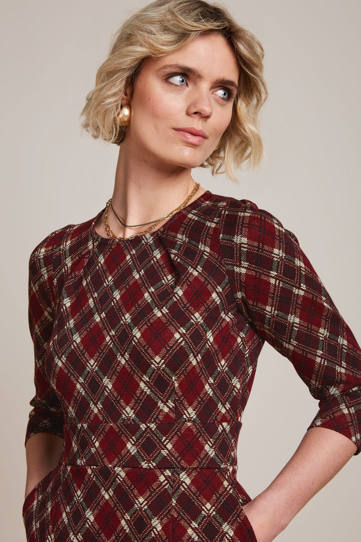 Mona Riley Jacquard Kjole