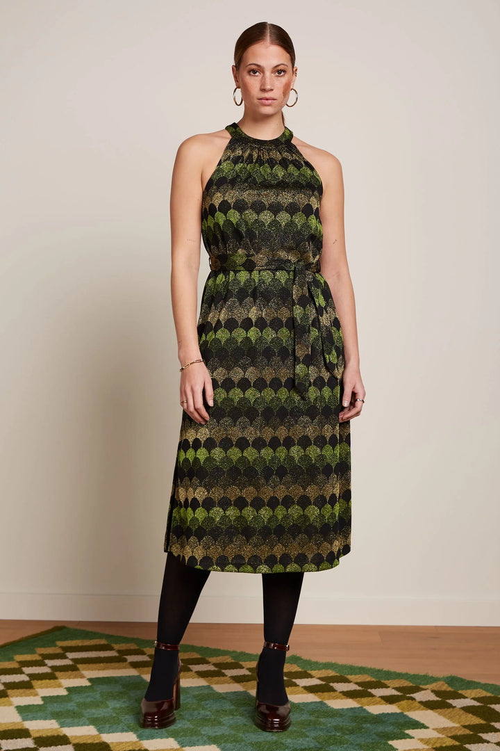 Virna Diva Jacquard Kjole