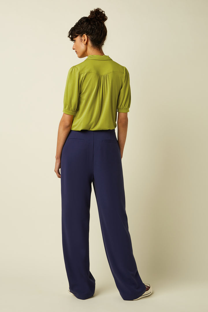 Carina Bluse Envy Grønn