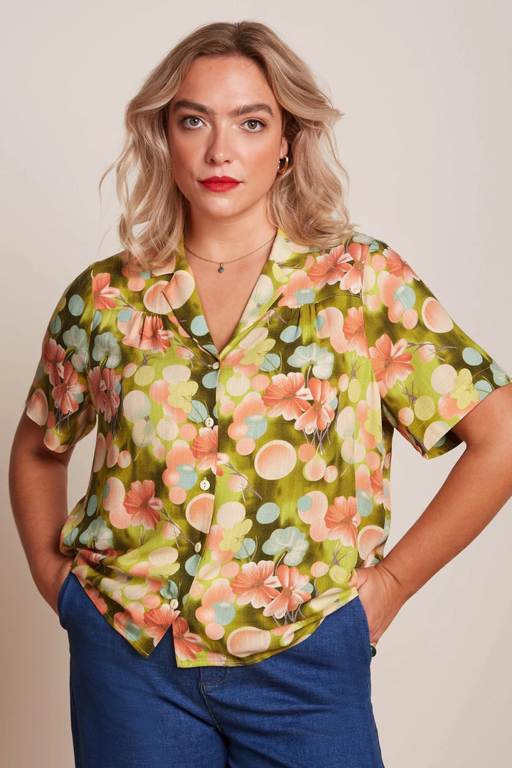 King Louie Tex Bluse Calypso