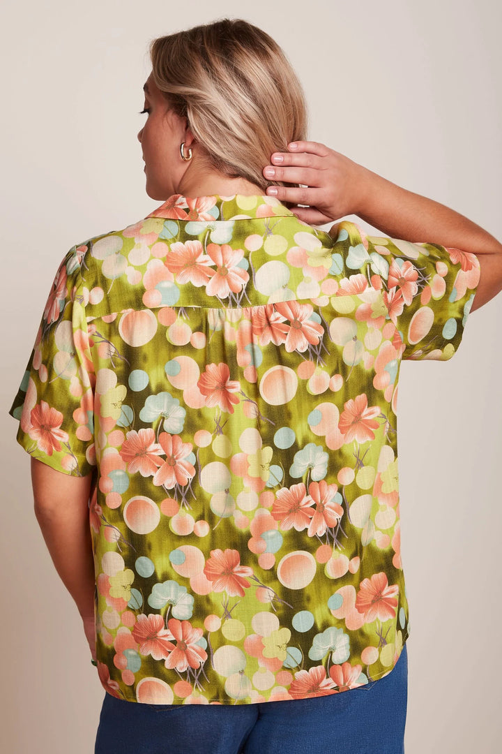 King Louie Tex Bluse Calypso