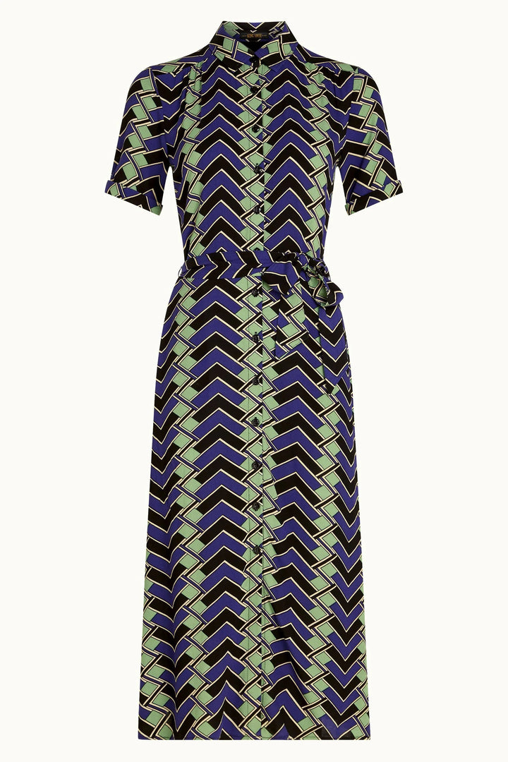 Olive Caen Midi Kjole