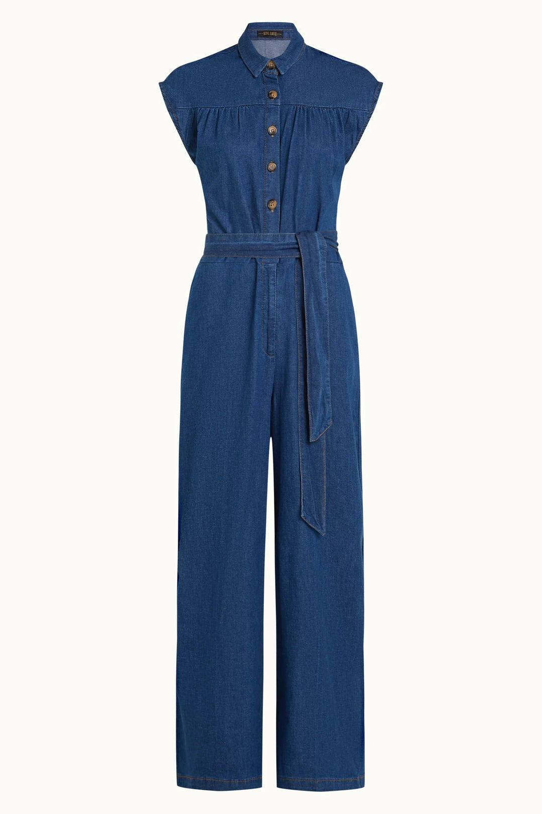 King Louie Amy Jumpsuit Chambray
