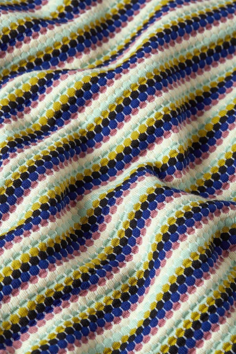 King Louie Juno Bee Bop Stripe Skirt - Retropiken