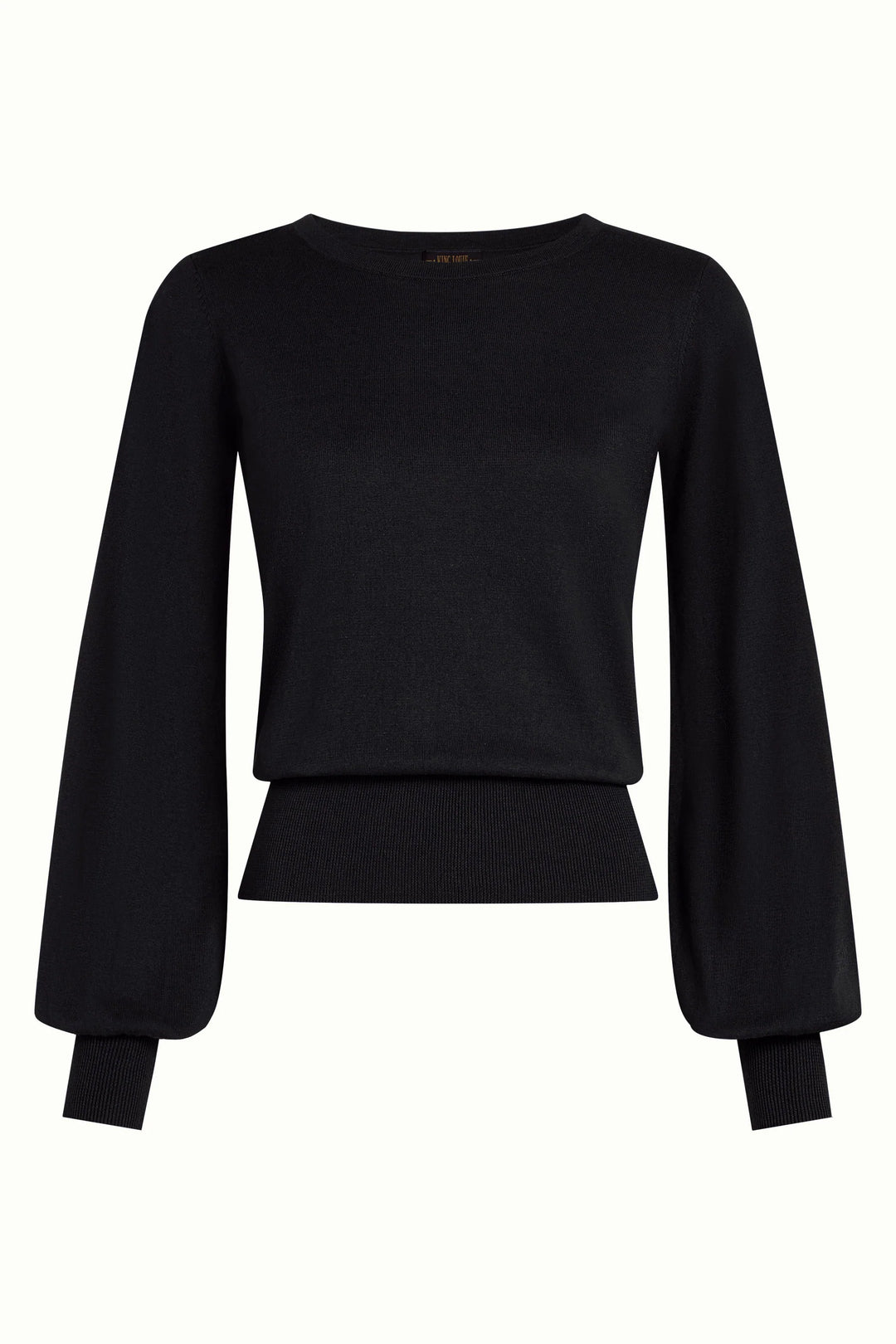 Bell Top Genser Sort