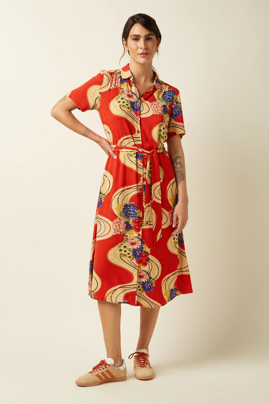 Olive Dress Ember
