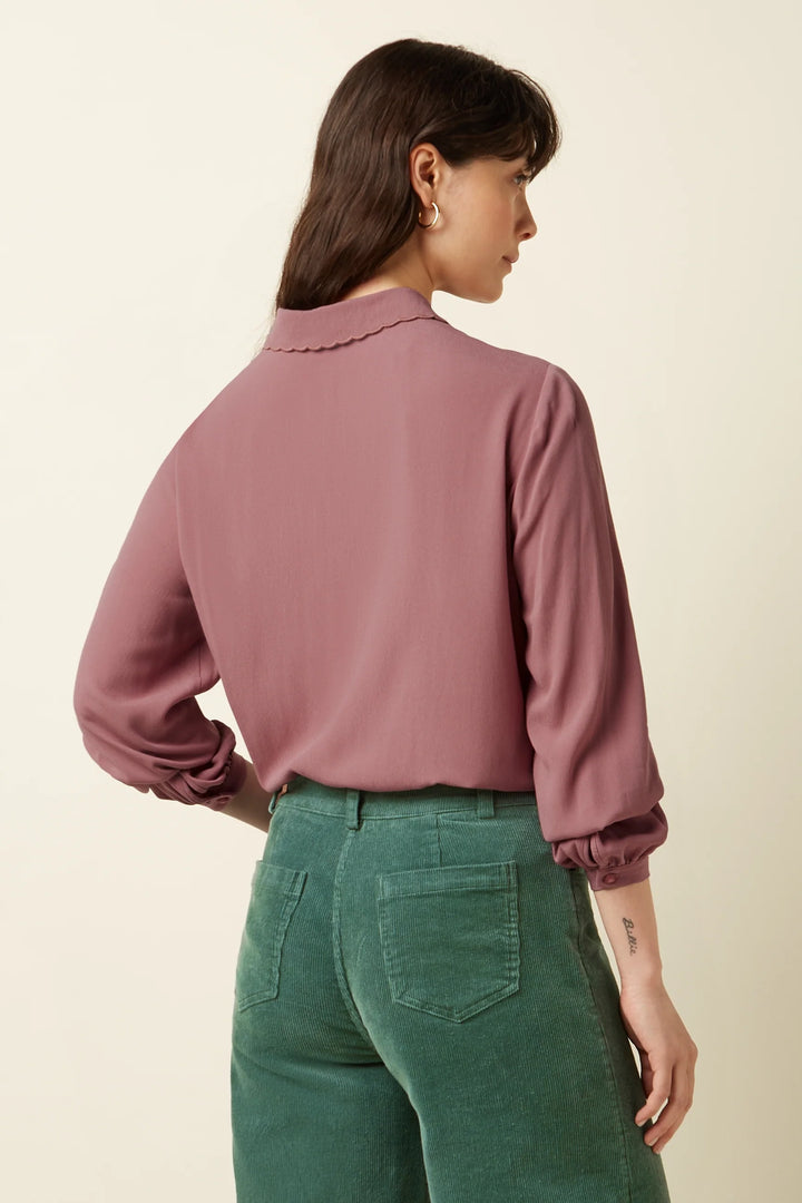 Alicia Etha Bluse Gammelrosa