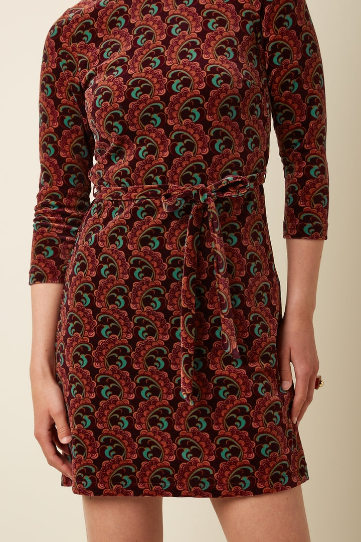 King Louie Dita Winkle Kjole - Retropiken