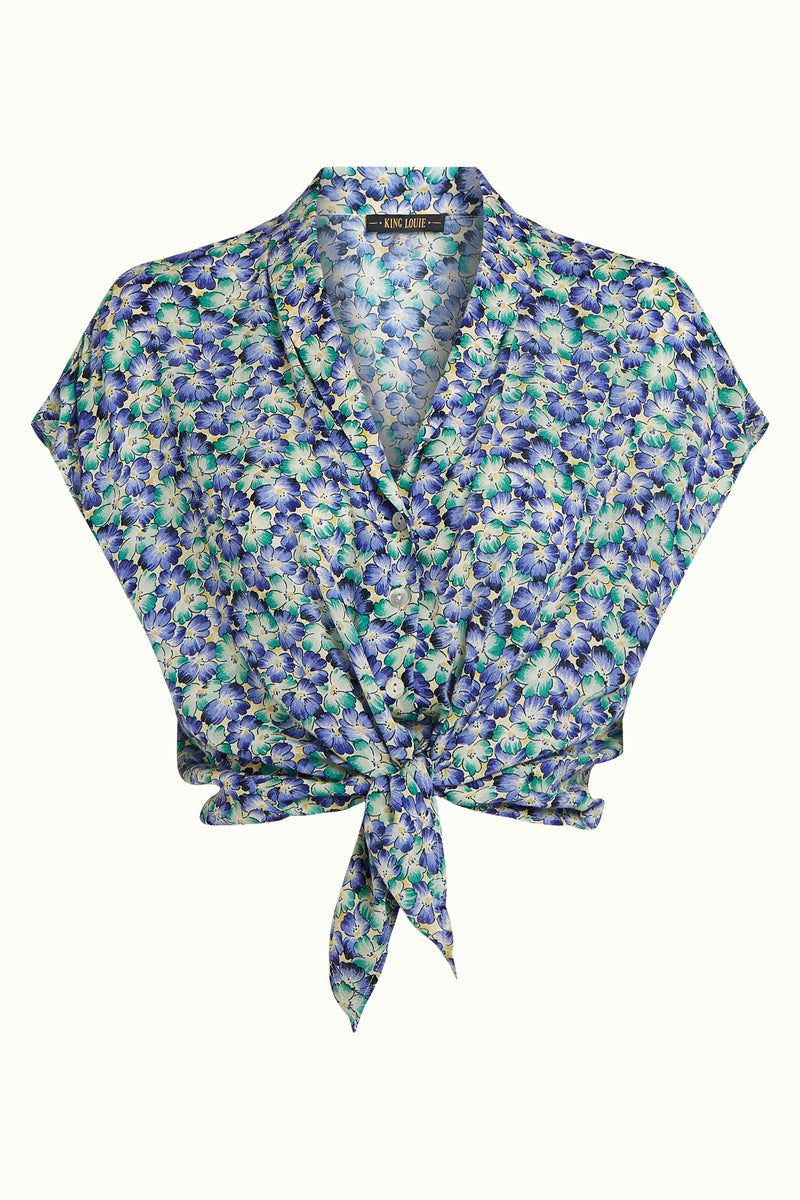King Louie Keeva Azores Bluse - Retropiken