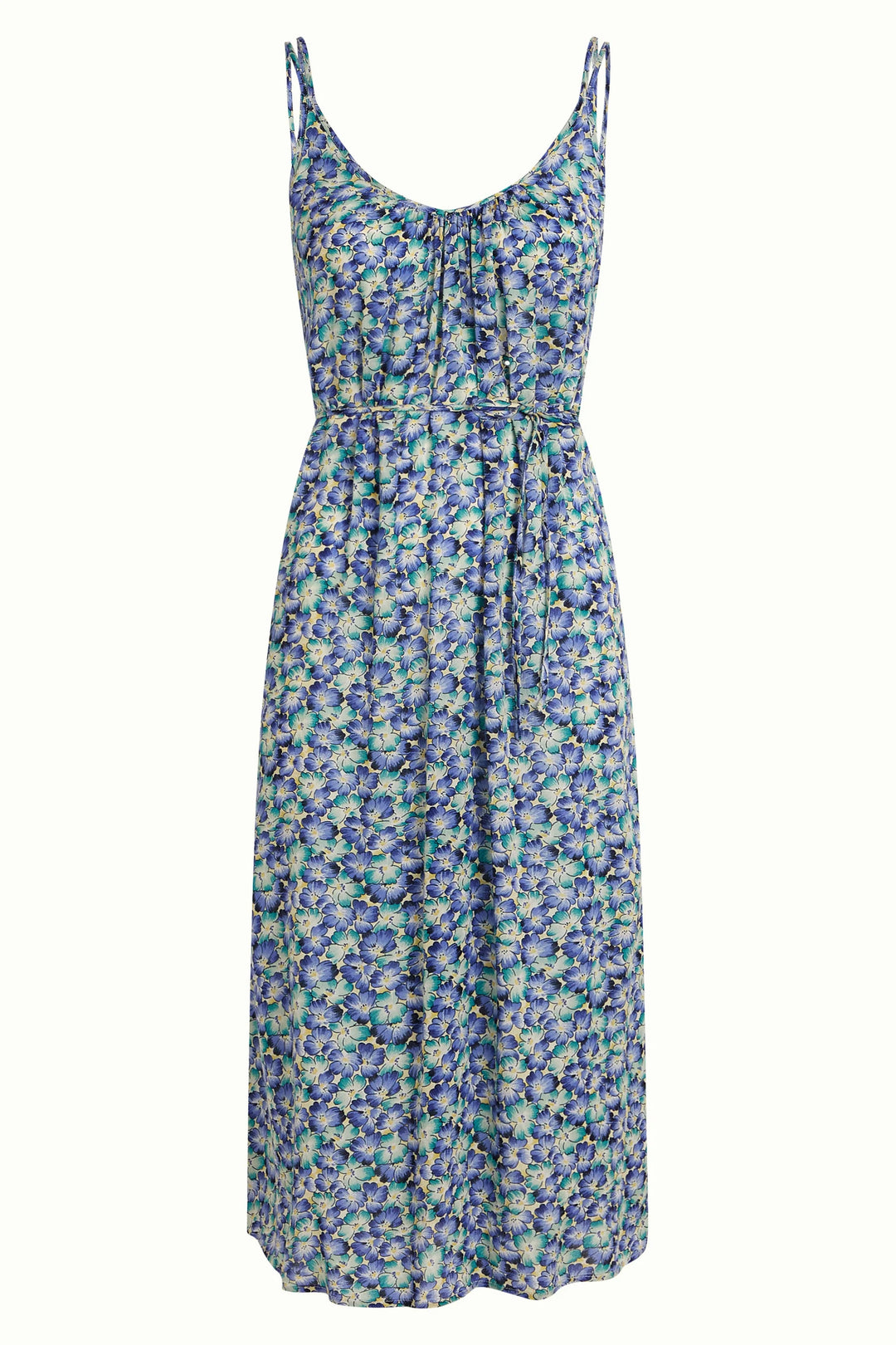 Lara Azores Midi Kjole