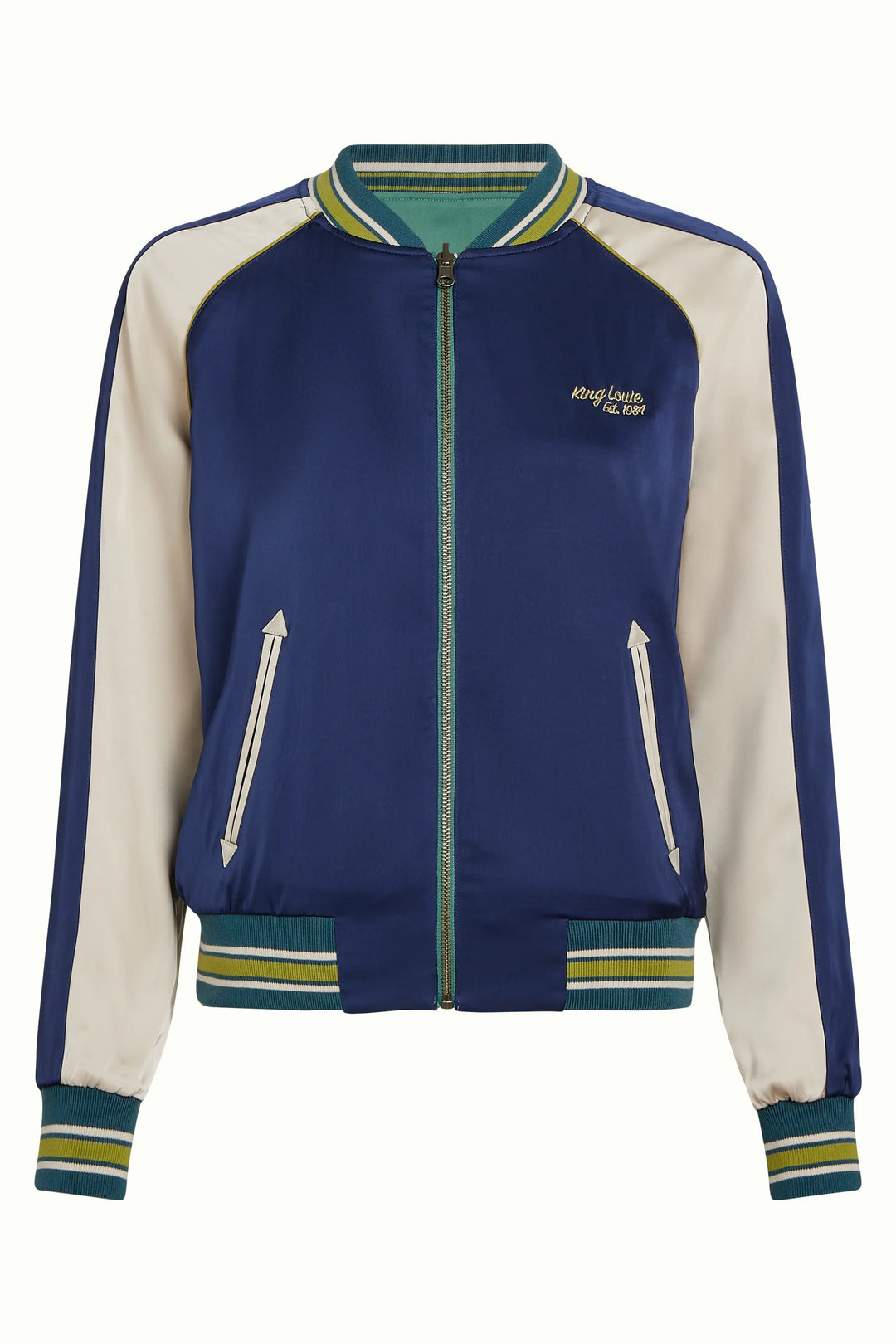 King Louie Lazou Bomber Jakke - Retropiken