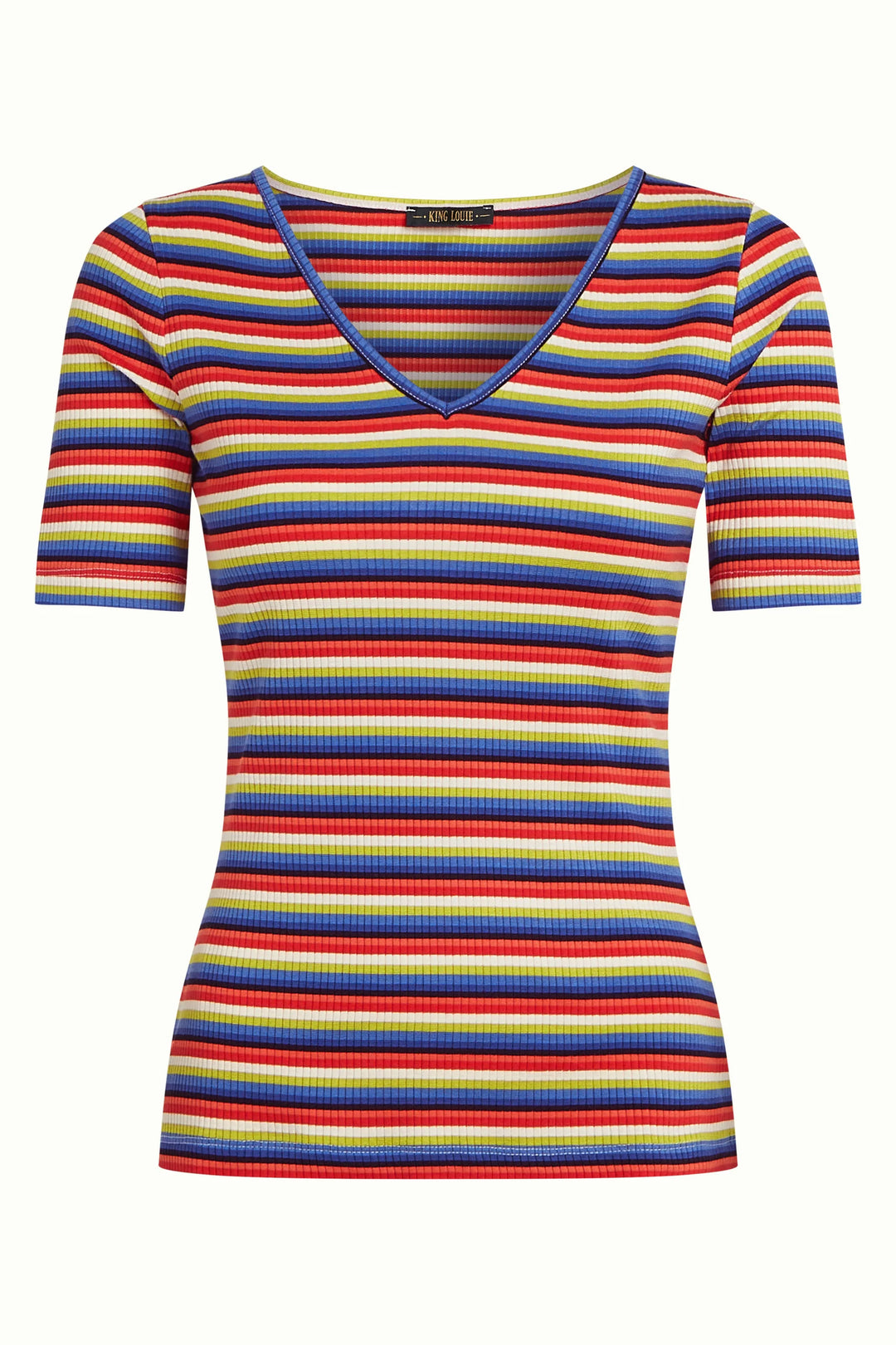 King Louie Carice Top Samui Striper - Retropiken